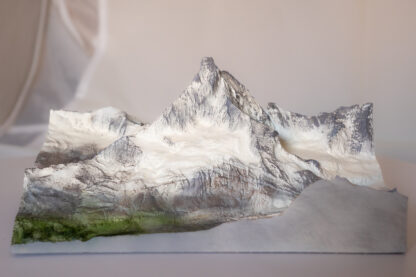 Mapa 3D del Cervino (Matterhorn) – 18x10 cm alto detalle - Imagen 5